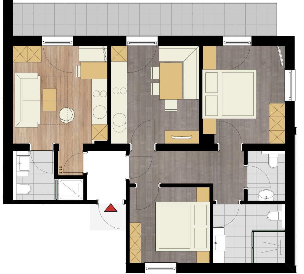 מלון סרפהאוס Haus Notburga מראה חיצוני תמונה
